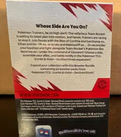 Pokemon TCG Scarlet & Violet Destined Rivals Booster Bundle 6Pk Box English 2025 - Image 2