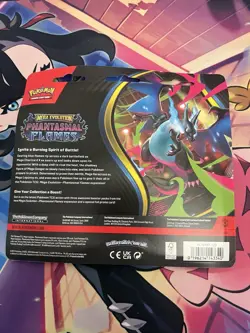 2025 Sealed Pokemon Phantasmal Flames 3 Pack Blister Sneasel Cosmos Holo Sealed - Image 2