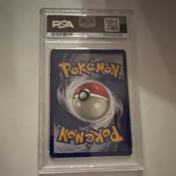 Wizards of the Coast 1999 Pokemon Fossil Gengar Holo Rare 5/62 PSA 4 - Image 2