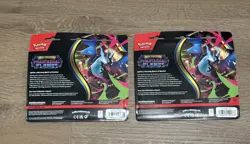 Lot of 2 Pokemon TCG Phantasmal Flames 3-Pack Blisters - Sneasel and Weavile - Image 2