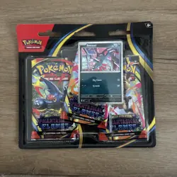 Lot of 2 Pokemon TCG Phantasmal Flames 3-Pack Blisters - Sneasel and Weavile - Image 3