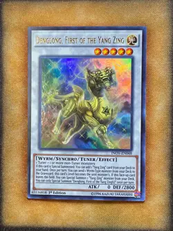 Yugioh Denglong, First of the Yang Zing INOV-EN048 Ultra Rare 1st Ed NM - Image 1