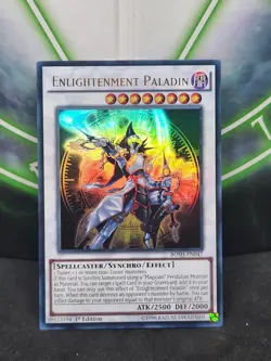Yugioh Enlightenment Paladin BOSH-EN047 Ultra Rare 1st Edition NM - Image 1