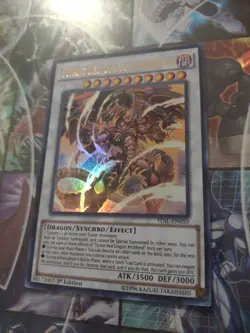 Tyrant Red Dragon Archfiend TDIL-EN050 The Dark Illusion 1st Edition - Image 3