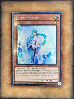Yugioh Effect Veiler RA01-EN003 Prismatic Collector Rare 1st Ed NM - Image 1