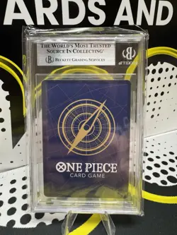 One Piece BOA HANCOCK R ALT ART FOIL Graded BGS 9 - Image 2