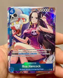 Boa Hancock (Alt Art) OP01-078 English PRB01 - One Piece Card - NM - Image 1