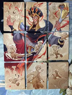 Reign of Jafar, Lorcana- 9 Card set Puzzle insert 1 of 2 - Image 1