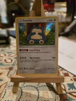 Pokemon TCG Snorlax Unbroken Bonds Holo Card 158/214 - Image 1
