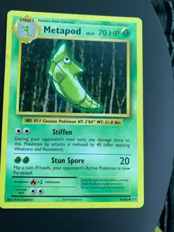 Metapod - 4/108 - Uncommon Pokemon Tcg Card - XY Evolutions - Image 1