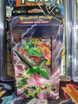 Pokemon Rayquaza V Battle Deck Card Games - Image 1