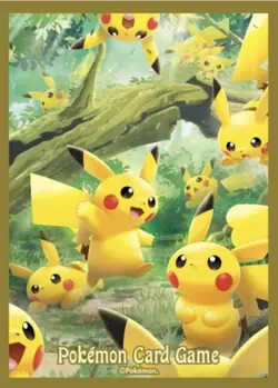“Pikachu Forest” Japan Pokemon Center Card Sleeve Deck Sealed X1 - Image 1