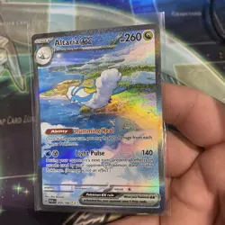 Pokemon TCG Altaria EX Holo Card Sv04: Paradox Rift 253/182 NM - Image 2