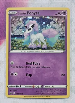 Galarian Ponyta SWSH013 SWSH: Sword & Shield Promo Cards Holo - Image 1