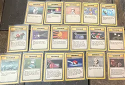 Pokemon TCG Base Set Trainer Cards Lot 17 Wizards 1999 English jungle fossils bs - Image 1