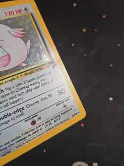 Pokemon TCG - Chansey 3/130 Base Set 2 Holo Rare Vintage WOTC Card | DMG - Image 5