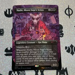MTG - Nashi, Moon Sage's Scion Secret Lair Countdown Kit FOIL NM - Image 1