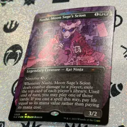 MTG - Nashi, Moon Sage's Scion Secret Lair Countdown Kit FOIL NM - Image 2