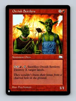 Orcish Settlers The List Reprints Non-Foil MTG NM - Image 1