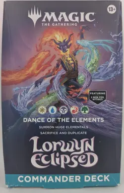 Magic The Gathering Dance Of The Elements Lorwyn Eclipsed Commander Deck New - Image 1