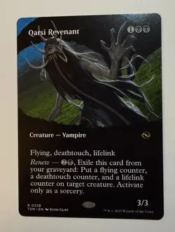Qarsi Revenant (Borderless) Tarkir Dragonstorm Regular Rare #338 NM MTG - Image 1