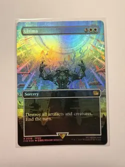 Ultima (Borderless) (FOIL) ✅ Final Fantasy ✅ Magic The Gathering (mtg) - Image 1