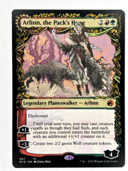 MTG - Arlinn, the Pack's Hope (Showcase) | Innistrad: Midnight Hunt | Near Mint - Image 1