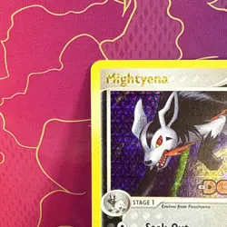 Mightyena 12/107 Deoxys (2005) Stamped Holo Rare Card Pokemon TCG LP - Image 4