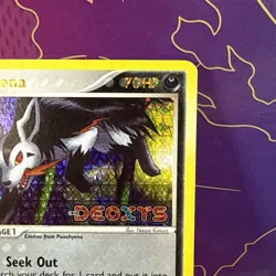 Mightyena 12/107 Deoxys (2005) Stamped Holo Rare Card Pokemon TCG LP - Image 5