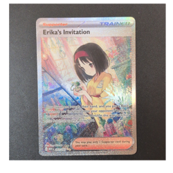 Pokemon Erika's Invitation Special Illustration Rare Holo SV 151 203/165 Trainer - Image 1