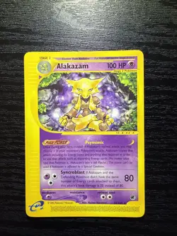 2002 Pokemon Expedition Alakazam #33/165 - Image 1