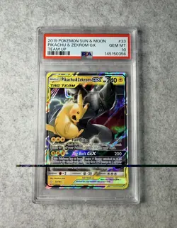 Pikachu & Zekrom GX #33/181 PSA 10 2019 SM - Team Up 💎 - Image 2