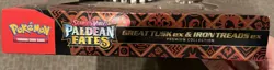 Pokemon Scarlet & Violet Paldean Fates Great Tusk ex Iron Treads ex Premium Col. - Image 5