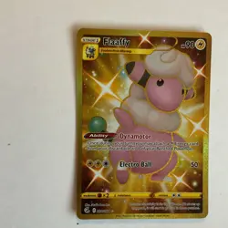 The Pokemon Company Flaaffy 280/264 Fusion Strike Secret Rare Full Art Holo EN - Image 3