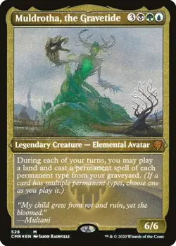 Muldrotha, the Gravetide - Foil Etched CMR NM MTG - Image 1
