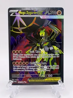 Mega Zygarde ex 104/088 - Full Art Ultra Rare - Pokemon TCG: Perfect Order - NM - Image 1