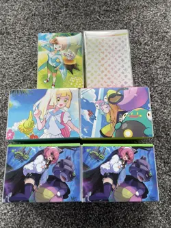 Pokemon Premium Tournament Collection Deck Box Lillie Klara Iono 151 - x6 - Image 1