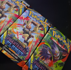 Pokemon Mega Evolution: 3-Phantasmal Flames Booster Packs Left - Image 1