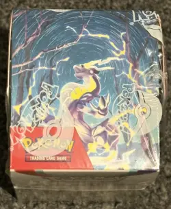 Sealed Half Booster Box of 18 Packs from the Pokemon TCG Scarlet & Violet set. - Image 2
