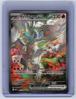 Reshiram ex 166/086 Holo Special Illustration Rare White Flare Pokemon Near Mint - Image 1