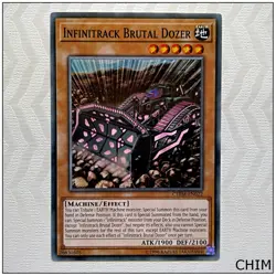 Infinitrack Brutal Dozer - CHIM-EN022 - Common Unlimited Yugioh - Image 1