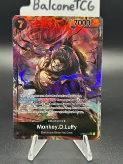 One Piece Monkey.D.Luffy (OP04-090) (Alternate Art) Kingdoms of Intrigue OP04 - Image 2