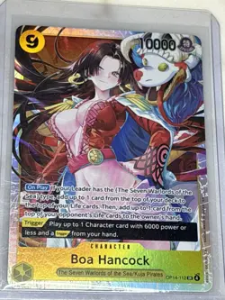 Boa Hancock OP14-112 SR The Azure Sea’s Seven English One Piece TCG NM - Image 1