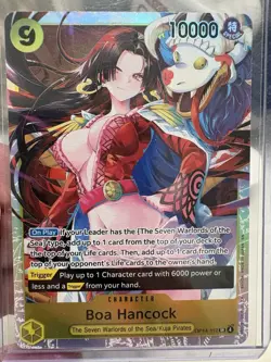 Boa Hancock OP14-112 SR The Azure Sea’s Seven English One Piece TCG NM - Image 3