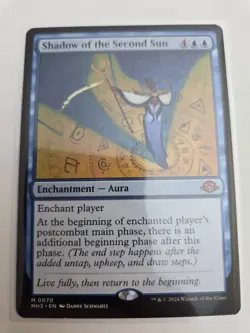 mtg, Shadow of the Second Sun (Retro Frame) Modern Horizons 3 Regular NM - Image 1