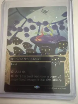 Thespian's Stage (0134) (Borderless) (Galaxy Foil) foil Edge of Eternities MTG - Image 4