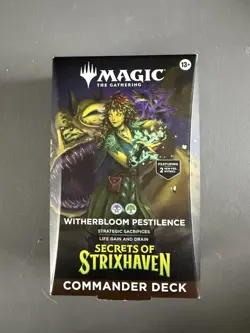 Magic: The Gathering Secrets of Strixhaven Commander Deck Witherbloom Pestilence - Image 1