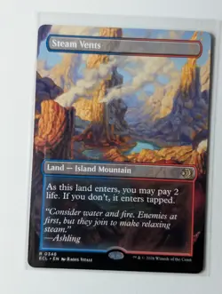 Steam Vents (Borderless) 348 Lorwyn Eclipsed ECL R - Image 1