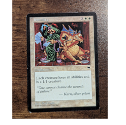 Wizards of the Coast Humility Tempest Rare Regular Enchantment White Phil Fogli… - Image 1