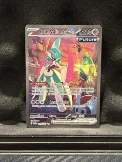 Pokemon TCG Iron Valiant EX Paradox Rift 249/182 Special Illustration Rare - Image 1